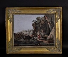 antike Zeichnung / Aquarell -