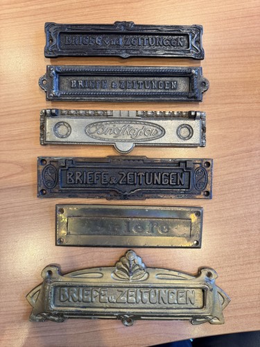 Antike briefklappen um - 6,