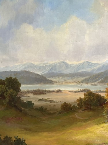 Antikes ölgemälde chiemsee - Ölgemälde,