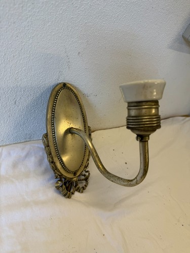 Antike leuchte metall - antike,