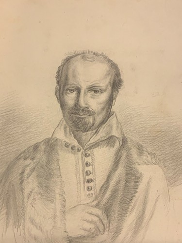 Antike zeichnung portrait - antike,