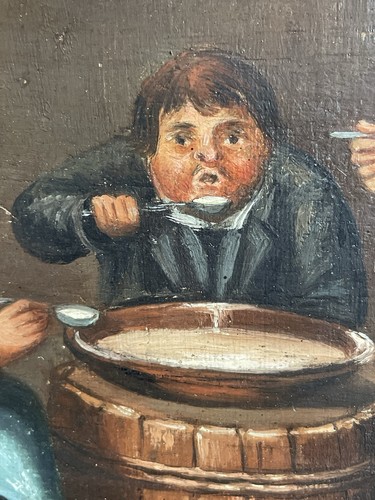 Antikes ölgemälde - antikes,