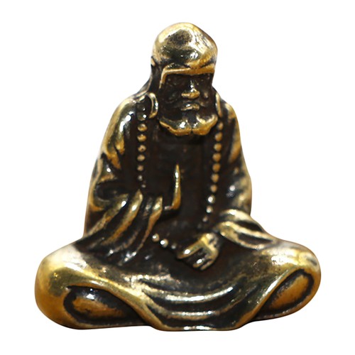 Retro messing buddha mini - messing,