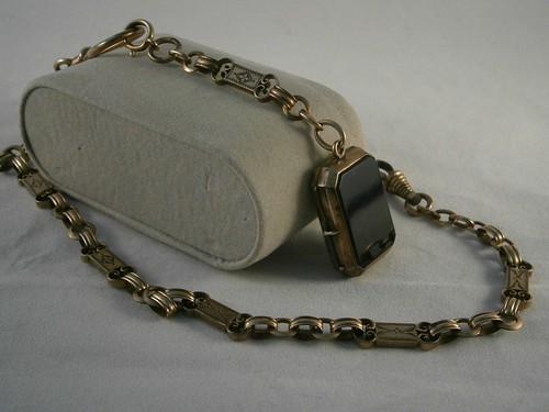 Antike taschen uhrenkette - **,