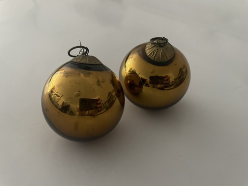 Antike christbaunkugeln - ,