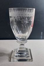 (1) Antikes EMPIRE Glas um