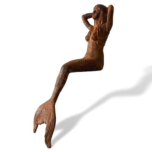 Eisenfigur nixe meerjungfrau - nixe,