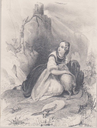 Romantische zeichnung - romantische,