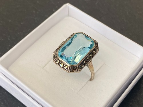 Ring art deco silber 835 - art,