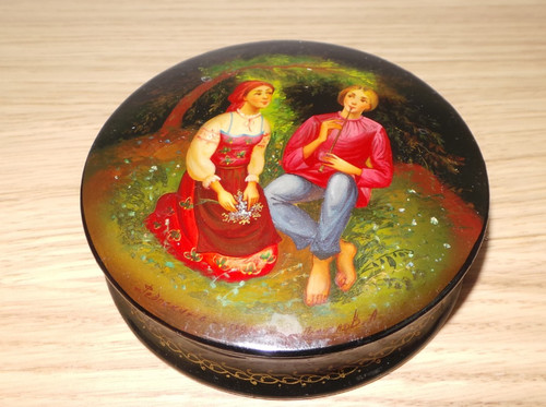 Lackdose deckeldose russland - lackdose,