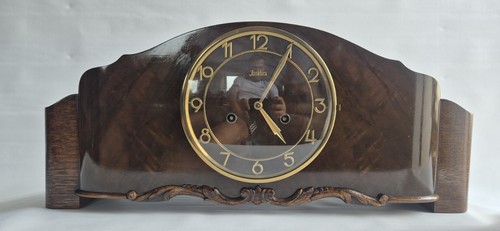 Antike kaminuhr junghans - antike,