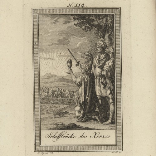 Xerxes schiffbrücke - xerxes,