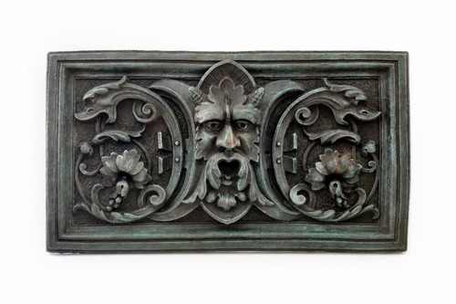 Bronze wanddeko wandrelief - bronze,