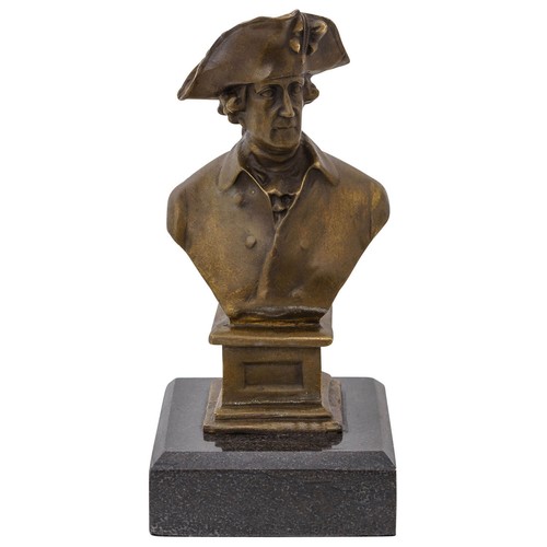Bronzefigur könig friedrich - bronzefigur,