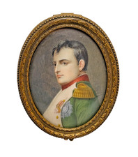 Antike Miniatur-Portraitdose /