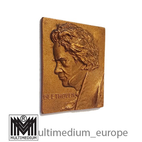 Franz stiasny bronze plakette - stiasny,