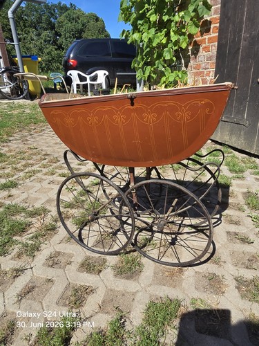 Antik kinder puppenwagen - antik, kinder/puppenwagen