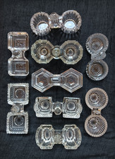 Antikes Konvolut Pressglas