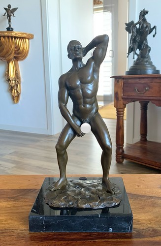 Bronzefigur männlicher akt - männlicher,