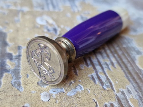 Antik art deco petschaft - art,
