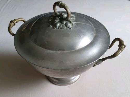 Antike metall schale mit - antike,