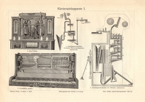 Klavierspielapparate ii - i., +