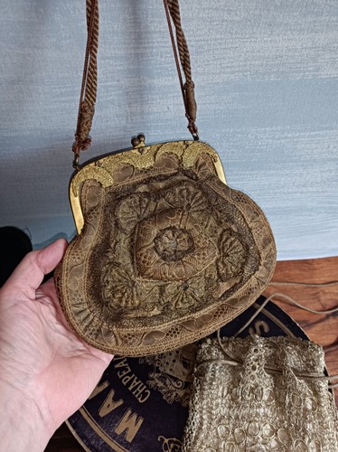 Antike handtasche 1880 - antike, um