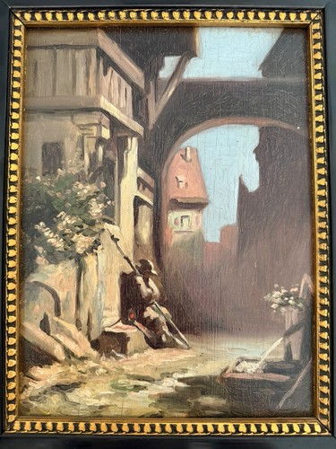 Altes ölgemälde nach - altes,