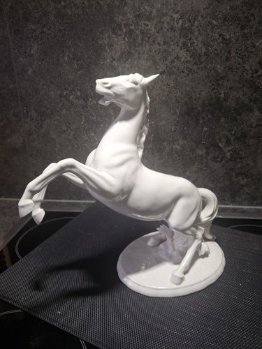 Porzellan pferd antik sig - ,