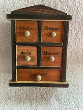 Antikes Gewürzschränkchen